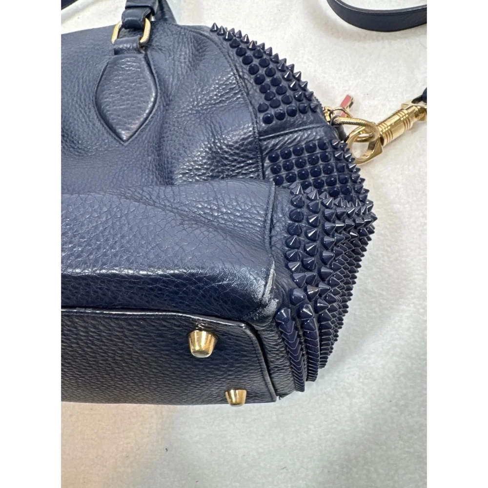 Christian Louboutin Panettone Crossbody Shoulder Bag – Blue